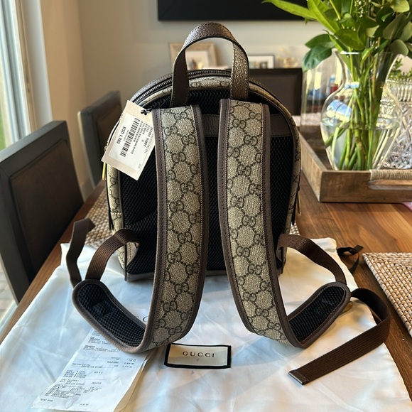 GUCCI OPHIDIA GG SMALL BACKPACK - Picture 2 of 5